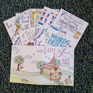 Inspirational Note Cards (Set 12)